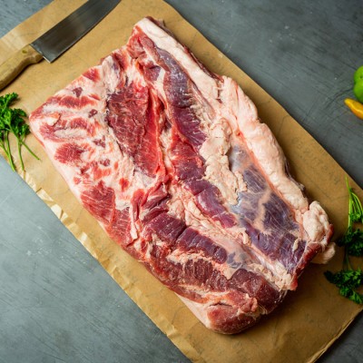 Свинина ребрышки мясные 900 г - купить в Мятиково