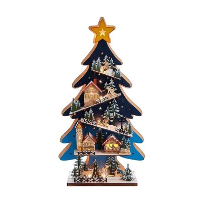 Деревянная ёлка 60 см - купить в Мятиково